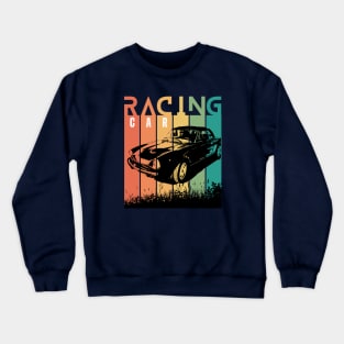 Vintage Racing Car Crewneck Sweatshirt